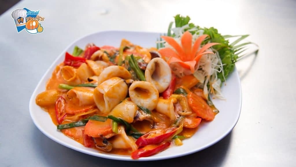 ศรีสวัสดิ์ชวนชิม ร้านหมึกเป็นซาซิมิ หมึกผัดไข่เค็ม ร้านอร่อย จรัญสนิทวงศ์<br>